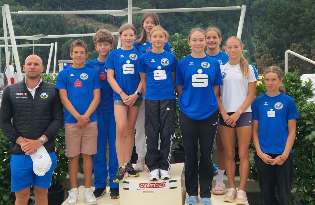 Team des USV Krems bei den Österreichischen Meisterschaften